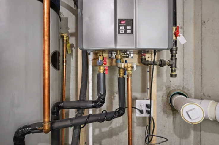 tankless hot water heater installation